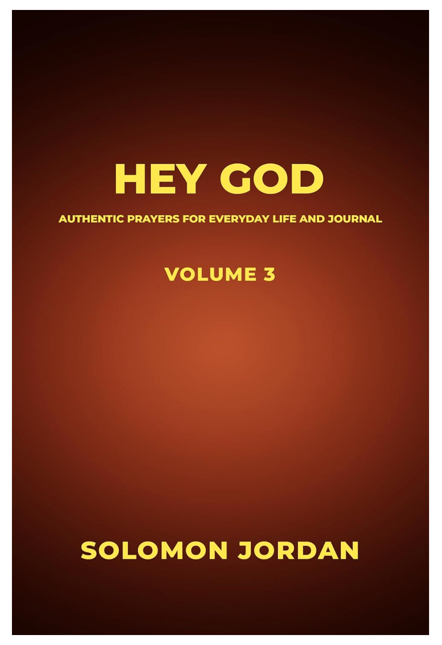 "HEY GOD" Prayer Book Volume 3